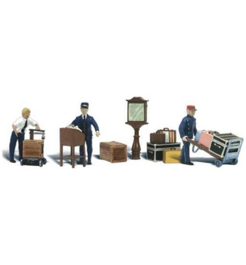Woodland Scenics O Depot Workers & Accessories WOOA2757