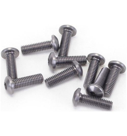 Core RC Alloy Button Head Hex Screws M3 x 10 pk10 CR316