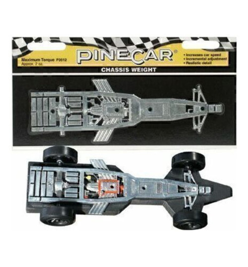 Pinecar Chassis WeighT-Maxximum Torque 2.5 oz PIN3912