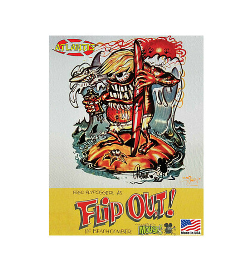 Atlantis Models Fred Flypogger as Flip Out Stanley Mouse Plastic Model AANM105