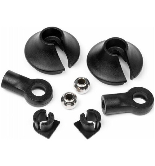 HPI Shock End/Shock Spring Retainer Set Vorza Flux HPI67351