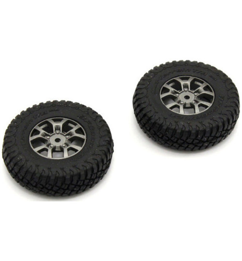 Kyosho Premounted Tire/Wheel 2 pieces Suzuki Jimny KYOMXTH002