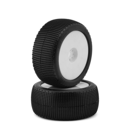 TZO Tires 402 1/8 Truggy Pre-Glued Tire Set (2) (Ultra Soft TZOTZT402USW