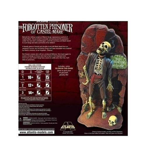 Atlantis Models Forgotten Prisoner Of Castel Mare Glow Edition 1/8 AANA453