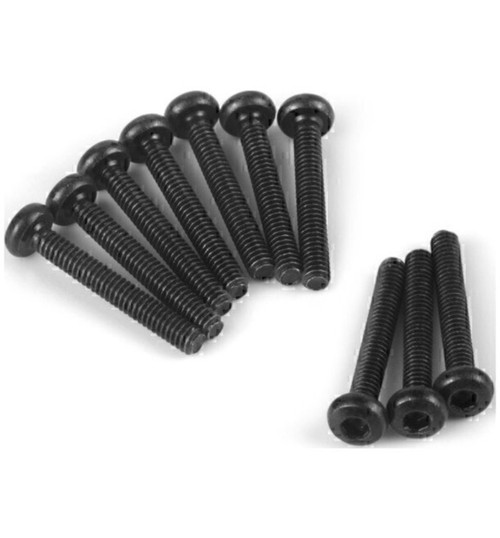 HPI Button Head Screw M2x14mm Hex Socket/10 pieces HPI161172