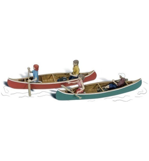 Woodland Scenics N Canoers WOOA2200