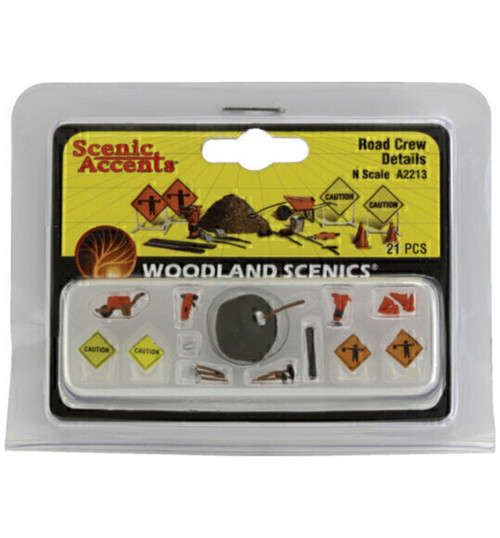 Woodland Scenics N Road Crew Details WOOA2213