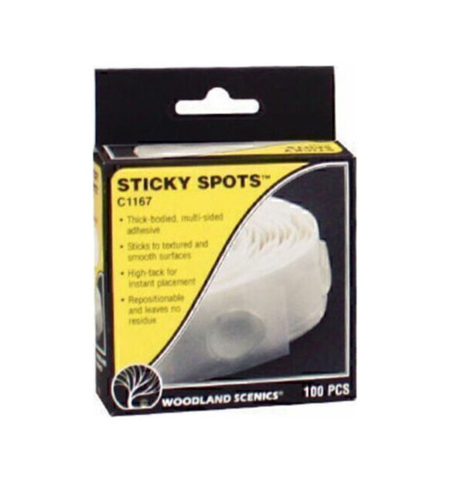 Woodland Scenics Sticky Spots (100) WOOC1167