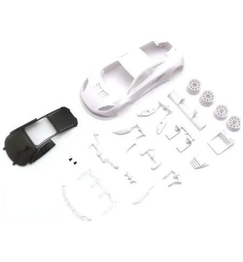Kyosho Mclaren12c Gt3 2013 White Body Set with Rim for Rwd KYOMZN223B