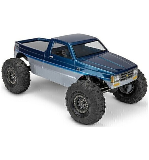JConcepts Jci Tucked 1990 Chevy S10 Crawler Body 12.3 Wheelbase Clear JCO0493