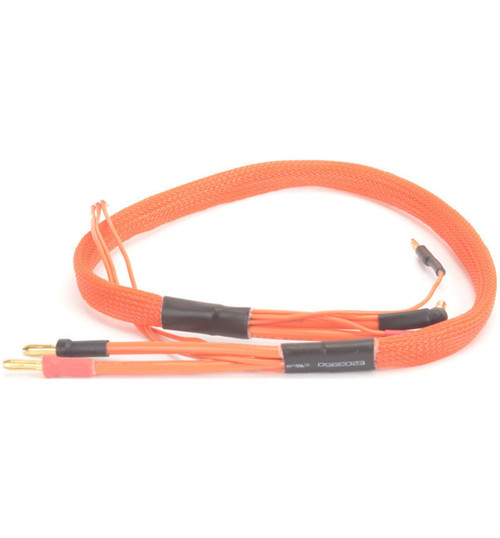 Monkey King RC Charge Lead XH2S Balance Port-Orange-1pc MK2976O