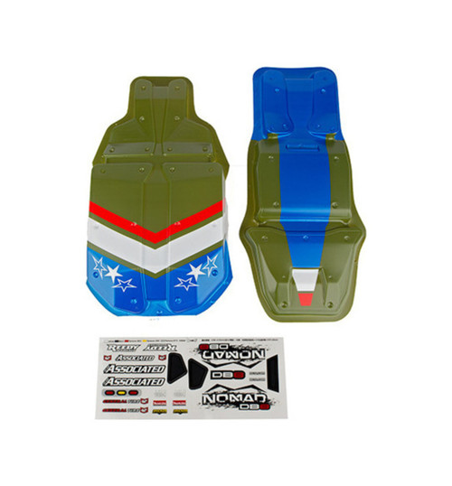Associated Nomad Green Body Shell Only - Chassis Sold Separately ASC89606