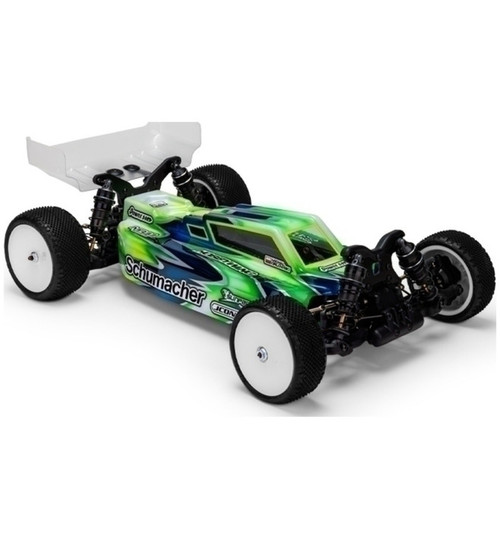 JConcepts F2 - Schumacher Cat L1R body w/ carpet | turf | dirt wing JCO0602L