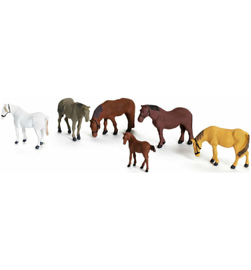 Woodland Scenics N Farm Horses WOOA2141