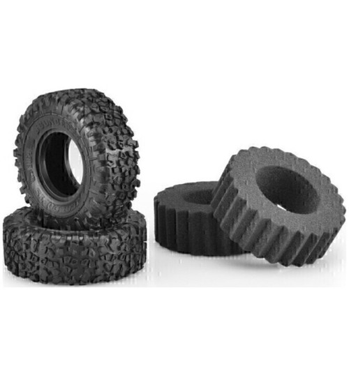 JConcepts Green Compound 4.19 inch OD `Landmines` RC truck tires JCO3164-02