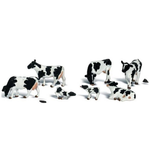 Woodland Scenics N Holstein Cows WOOA2187