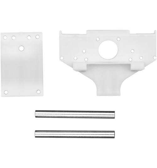 Associated RC10 89 Stealth Car Rear Bulkhead W/Wing Tubes Transmission ASC6739