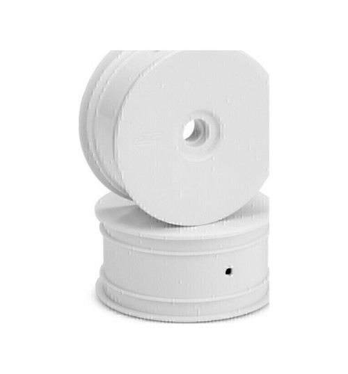 JConcepts Mono - RC10T narrow front wheel white - 2pc JCO3300W