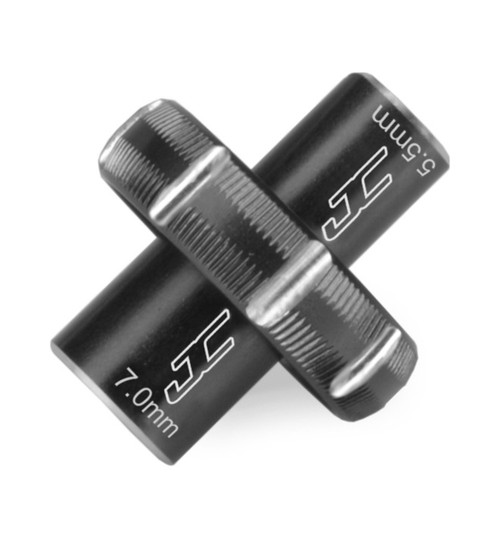 JConcepts 5.5 & 7.0mm Combo Thumb Wrench Black Anodized JCO2556-2