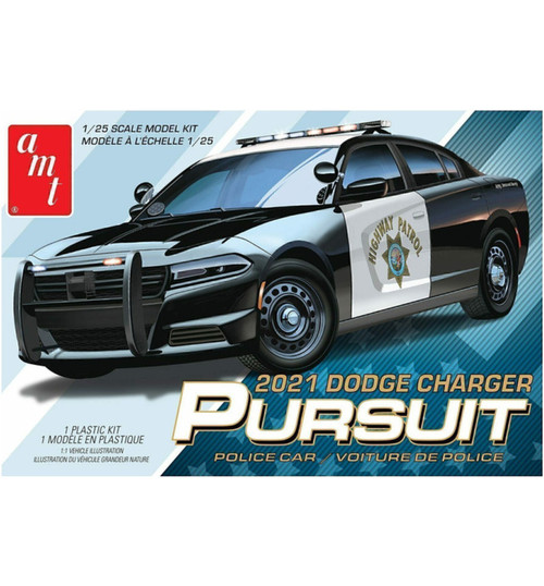 AMT 2021 D0DGE Charger Police Pursuit 1/25 AMT1324M
