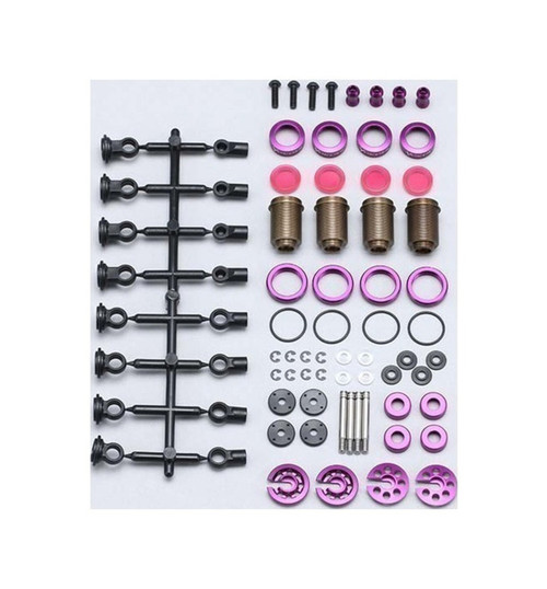 Yokomo Big Bore Shock Set for Yd-2 Series (Purple)(Y2-Sbbspa) YOKY2-SBBSPA