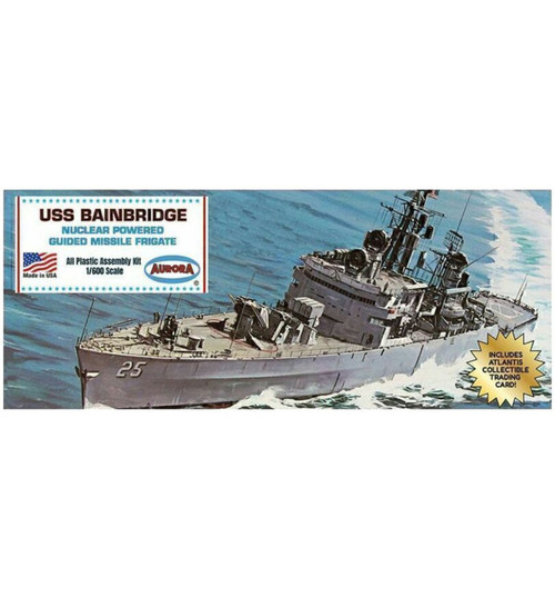 Atlantis Models 1/600 Uss Bainbridge Plastic Model Kit AANA717