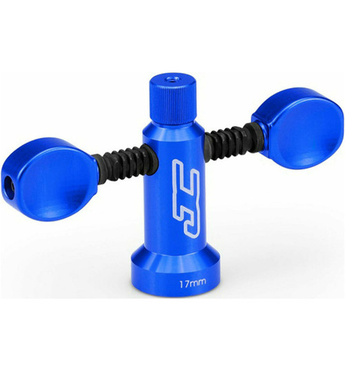 JConcepts 17mm Finnisher Magnetic T-Handle Wrench Blue JCO2891-1