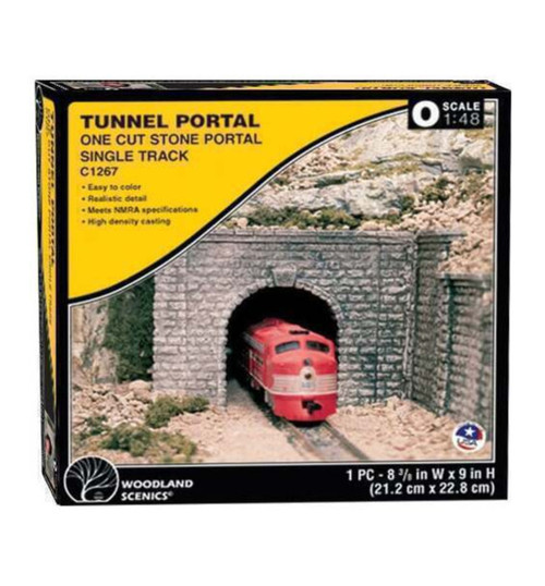 Woodland Scenics O Tunnel Portal Cut Stone WOOC1267