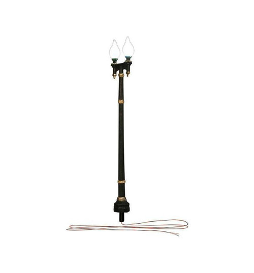 Woodland Scenics O Street Lights Double Lamp Post 2 WOOJP5648