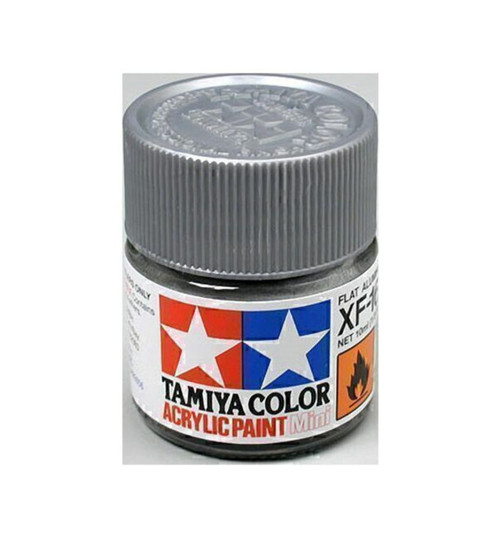 Tamiya Acrylic Mini XF16 Flat Aluminum TAM81716