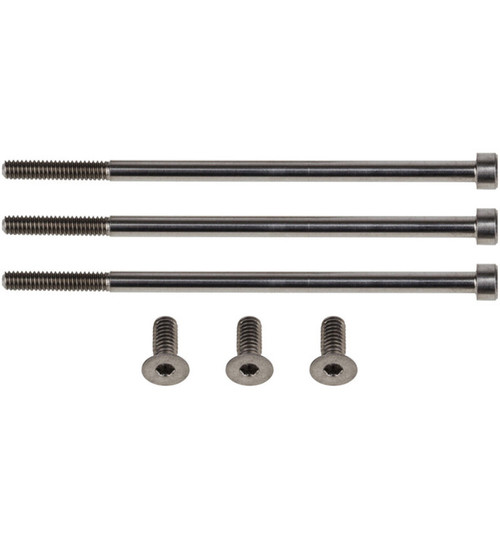 Associated SP5 Titanium Motor Screw Set 6 ASC27476