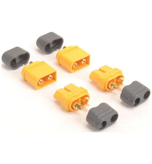 Monkey King RC Xt60 Plug with Sheath M/F - 2 Pieces MK2980HP