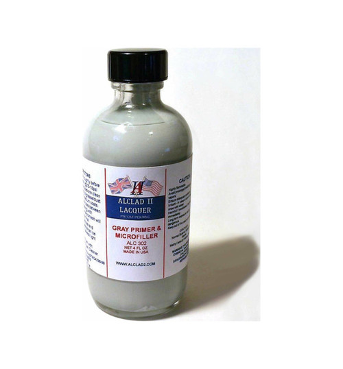 Alclad II Lacquers Grey Primer 4oz ALC302
