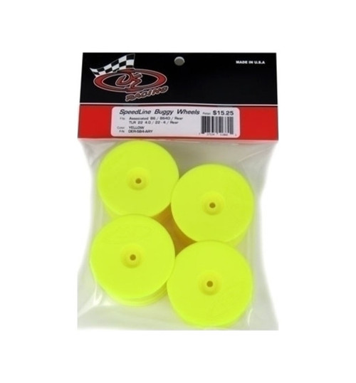 DE Racing Speedline Wheels for B6 - B64/Tlr 22 4.0/22-4/Re-DER-SB4-ARY
