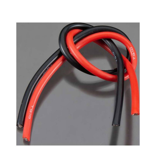 TQ Wire 10 Gauge Wire 1&amp;apos; Power Wire Kit Black/Red TQW1102