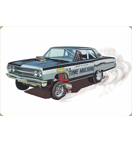 AMT 1/25 1965 Chevy Chevelle AWB Time Machine Plastic Model Kit AMT1302