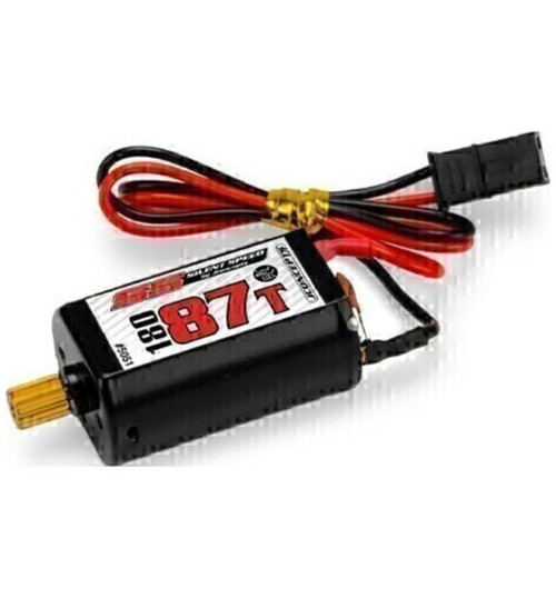 JConcepts Silent Speed 180 87t - Mini Motor W/ Pinion Fits TRA TRX4-M JCO5051