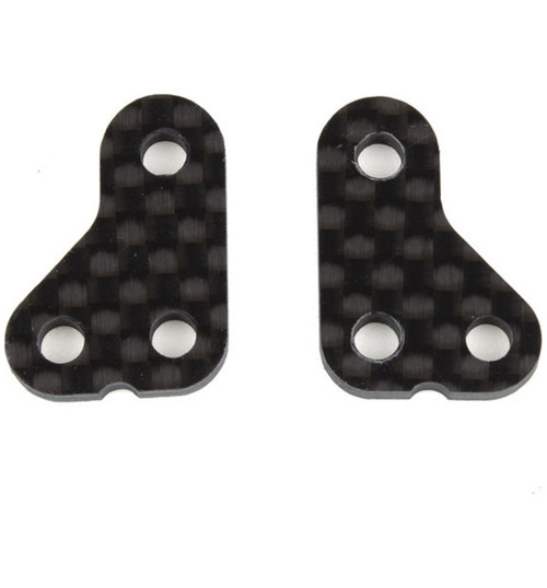 Associated RC10t6.2 Steering Arm +1mm Carbon Fiber ASC71144