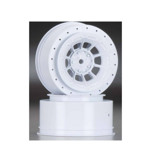 JConcepts Hazard Slash Rear/4X4 Wheels White (2) JCO3351W