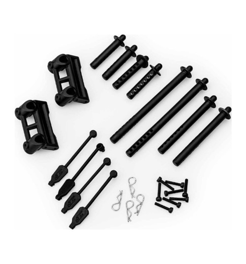 JConcepts Mini LMT body mount w/ hardware and body clips set JCO5230