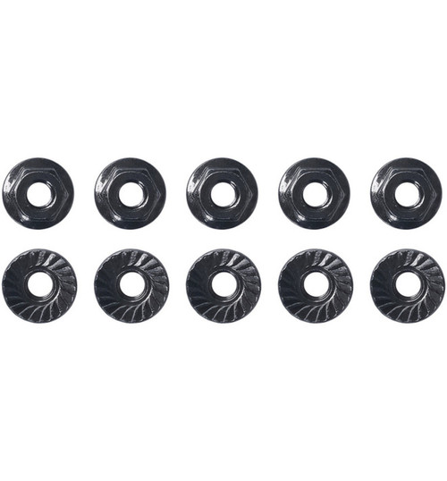 Associated M4 Low Profile Serrated Steel Wheel Nuts ASC91150