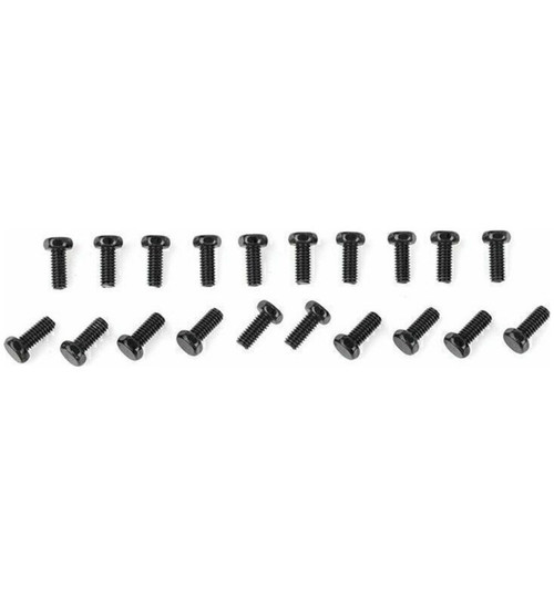 RC4WD Scale Hex Head Bolts M2.5x6mm Black RC4ZS0096