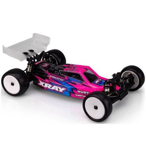 JConcepts F2 - XRAY XB2 2025 Body W/ Carpet | Turf | Dirt Wing Light JCO0690L