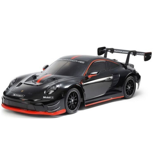 Tamiya 1/10 R/C Porsche 911 Gt3 R 992 Black Painted Body Tt-02 TAM47512