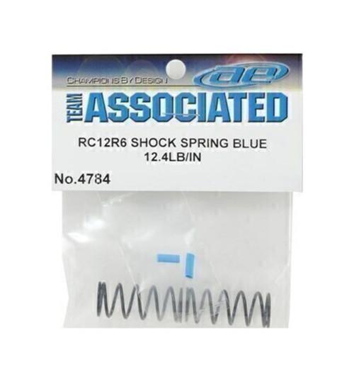 Associated RC12R6 Shock Springs blue 12.4 lb/in ASC4784