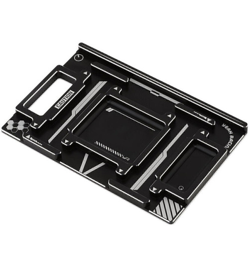 Yeah Racing Aluminum 1/10 Set-Up Station System Stand YEAYT0242BK