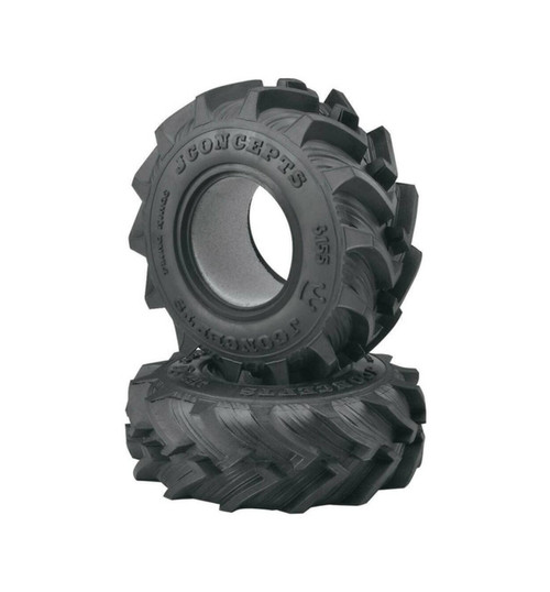 JConcepts Fling King Tire Blue Compound:Dragon 2.6 Wheel 2 JCO3155-01