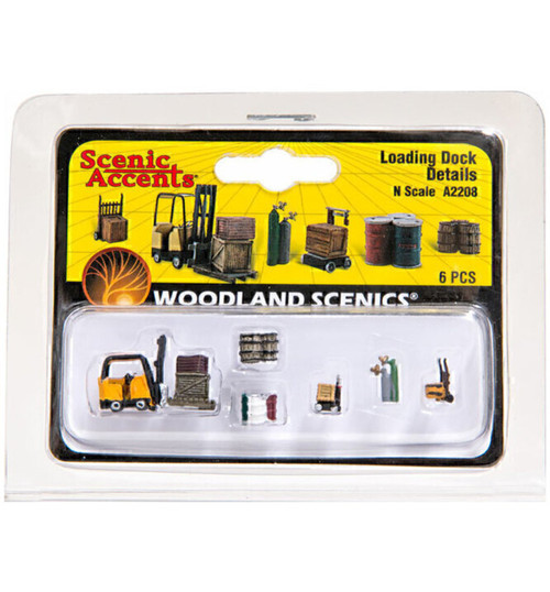 Woodland Scenics N Loading Dock Details WOOA2208