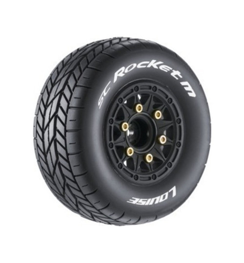 Louise RC Sc-Rocket M Oval Track 1:10 Short Course Tires Soft 12 14  LOULT3228SB