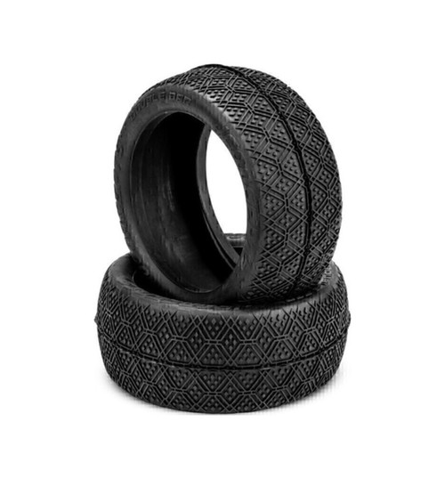 JConcepts Double Bar Silver Compound Tire Fits 4.0 1/8th Truck Wheel JCO4117-06